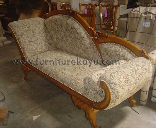 Jual Furniture Kayu Sofa Mawar Anggur FK 875