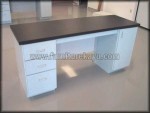 Furniture Kantor Meja Kerja Duco Putih To Salak Kode ( FK 025 )