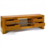 Minimalis Furniture Buffet TV Kayu Jati Kode ( FK 141 )